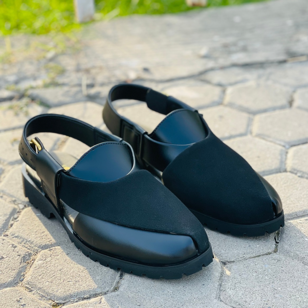 Handmade Suede peshawri FF-401