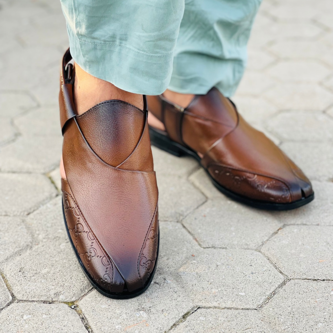 Pure handmade  peshawri chappal FF-4006