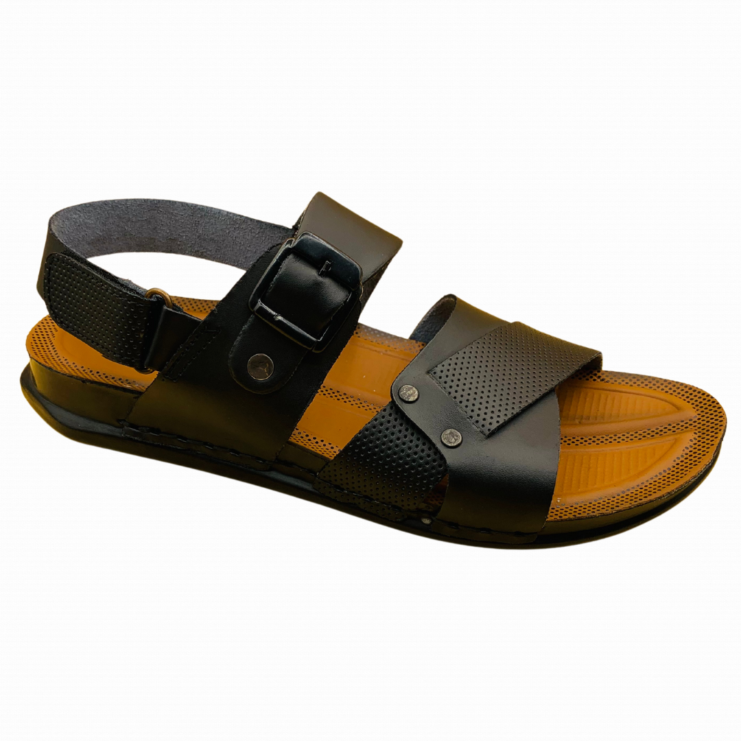 Stride Black Men's Sandals