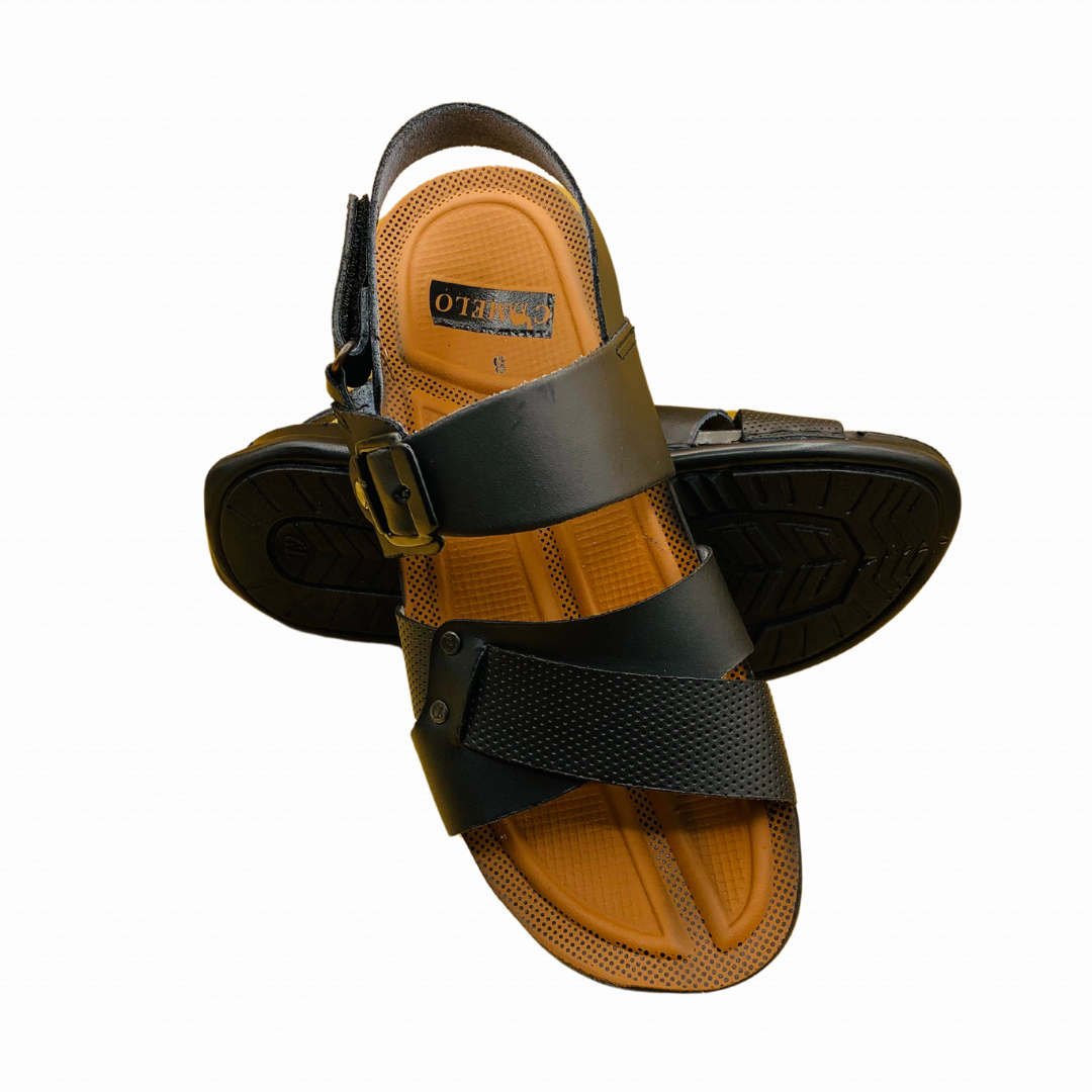 Stride Black Men's Sandals